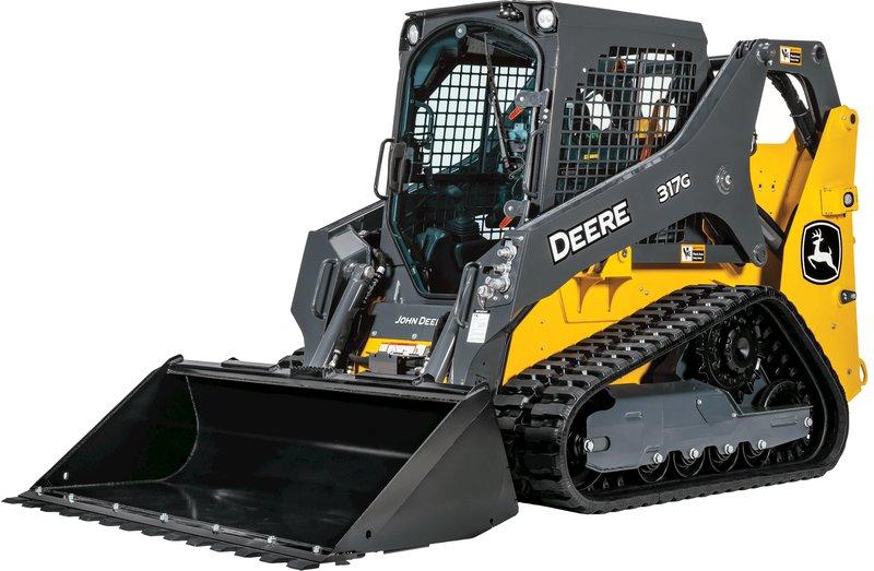 John Deere 317G compact track loader available for rent in Rochester, NY
