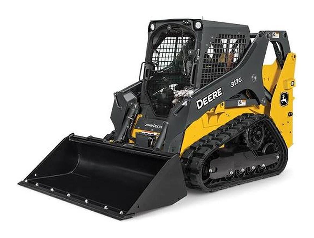 John Deere 317G compact track loader available for rent in Rochester, NY